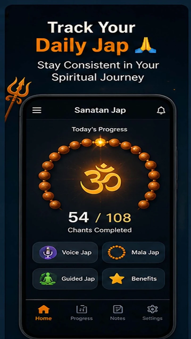Sanatan Japa: Mantra Counter – Digital Japa Mala App